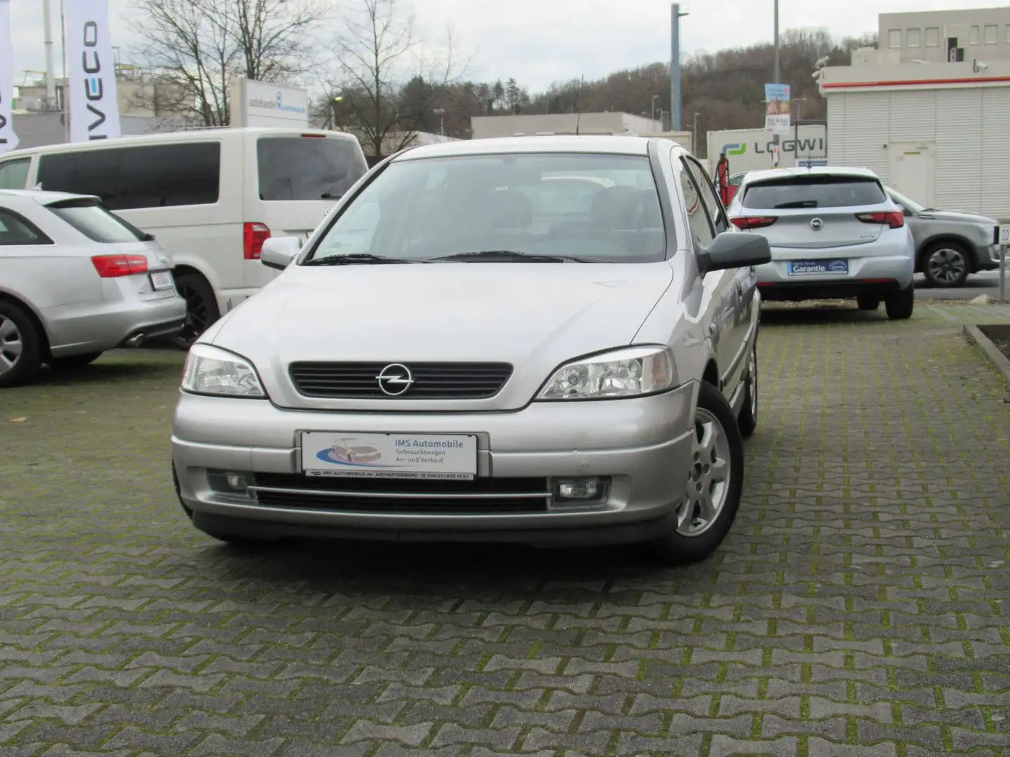 Opel Astra 1.6 Selection*Klima*Alu*wenig KM* Silber - 1