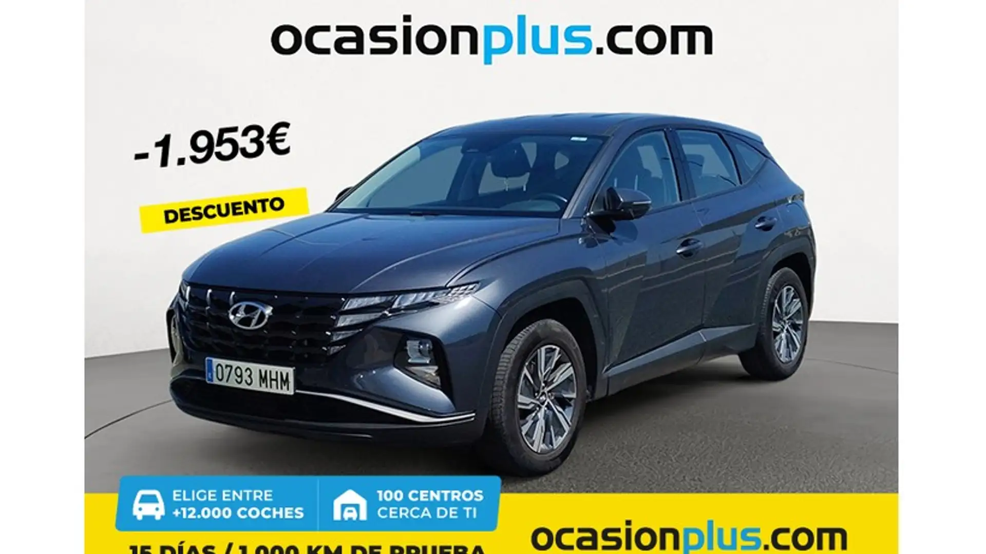 Hyundai TUCSON 1.6 TGDI Klass 4x2 Grijs - 1