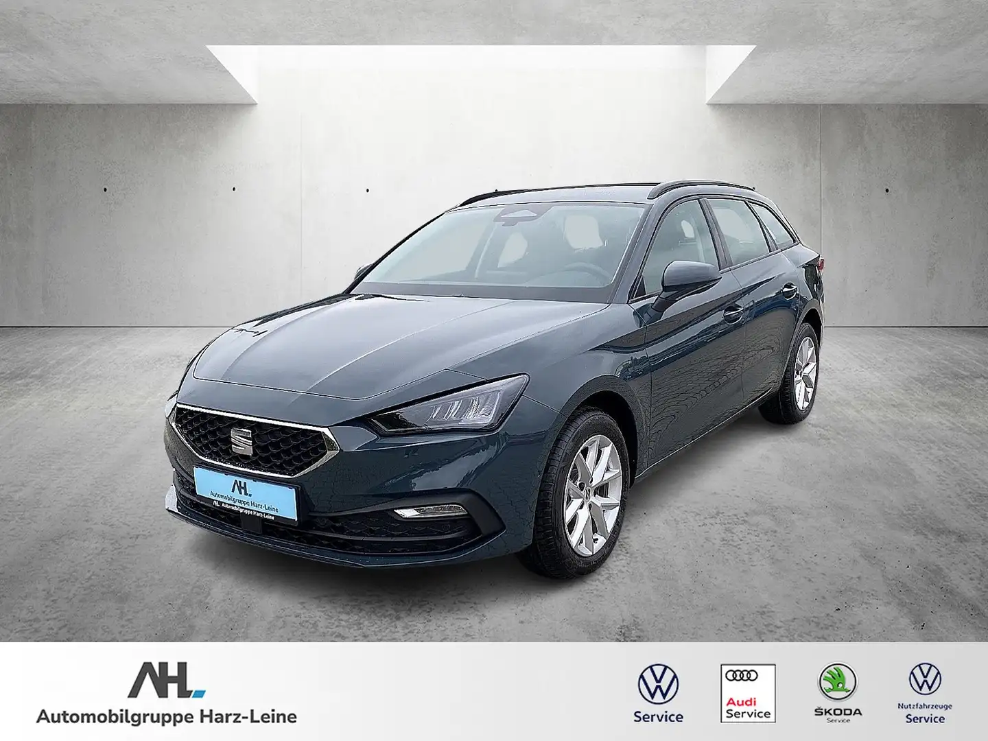 SEAT Leon Sportstourer 1.5 TSI "Style" LED/RFK/PDC/APP- Blauw - 1
