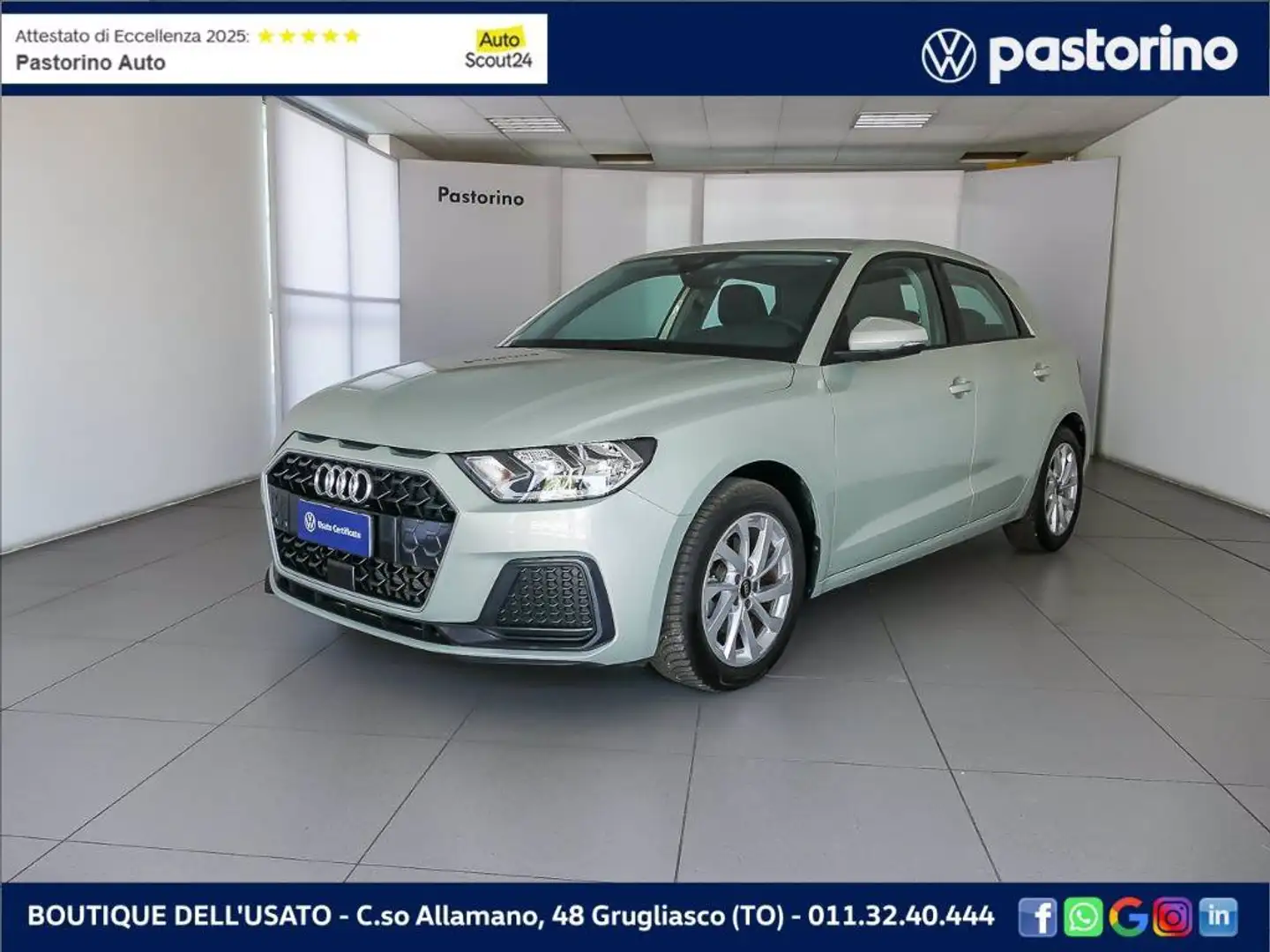 Audi A1 30  TFSI SPORTBACK ADVANCED 1.0 TFSI 110CV Grigio - 1
