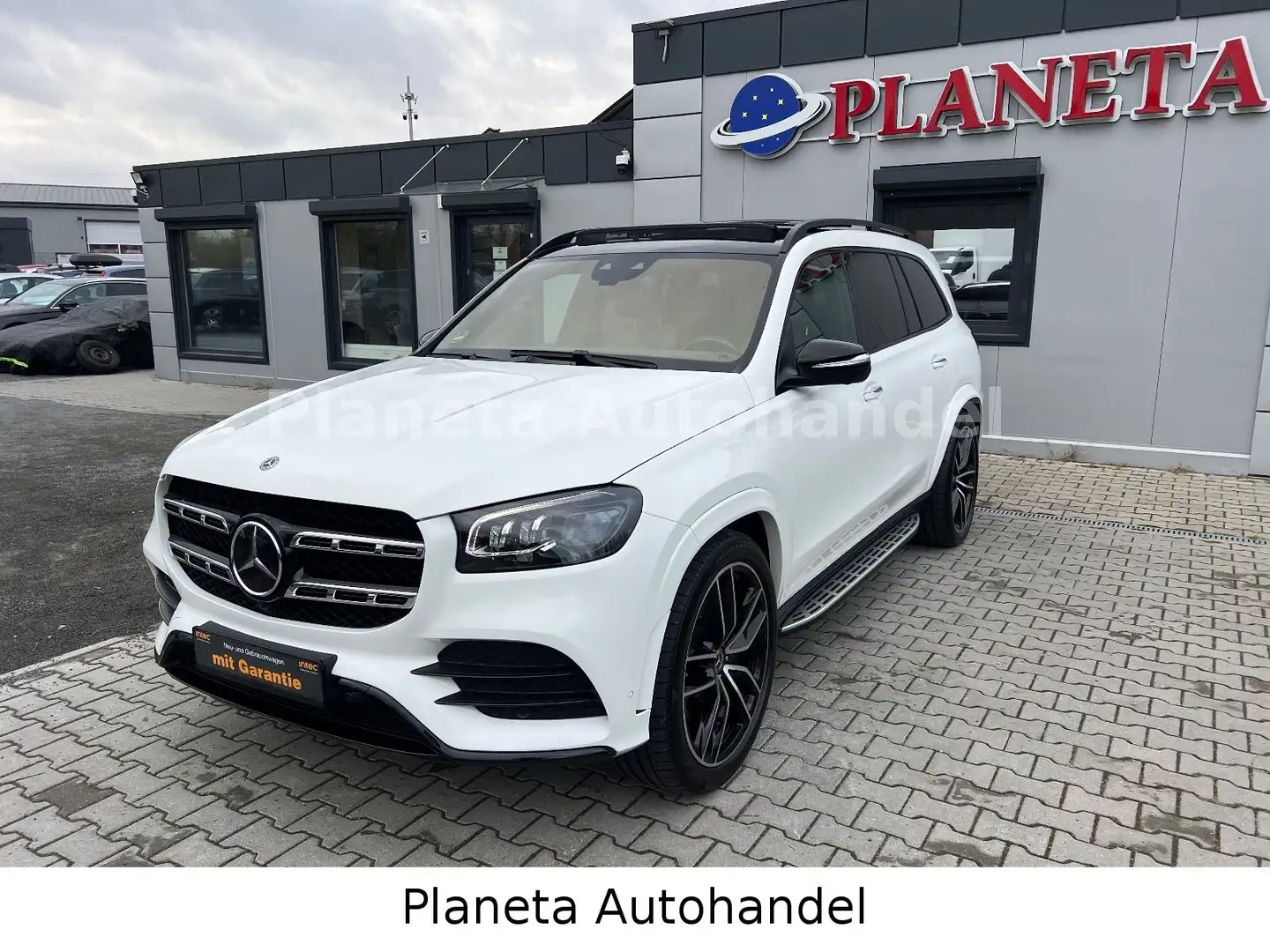 Mercedes-Benz GLS 580 4Matic*AMG-LINE*PANO*HUD*7/SITZE*STDHZ* Weiß - 2