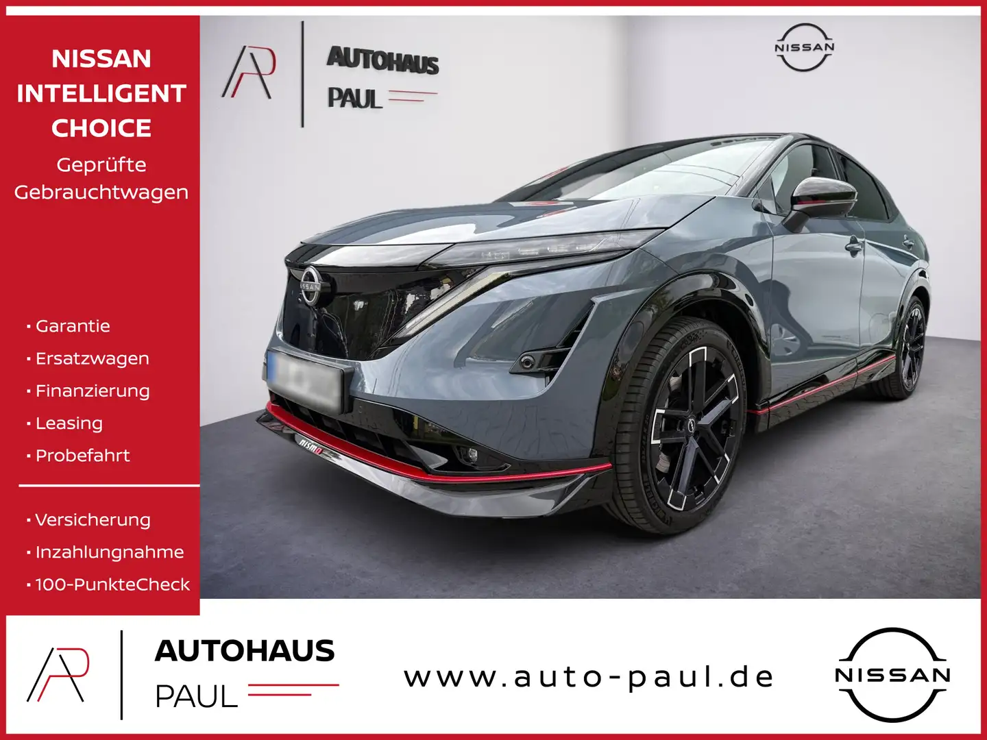 Nissan Ariya Nismo e-4orce Schwarz - 1