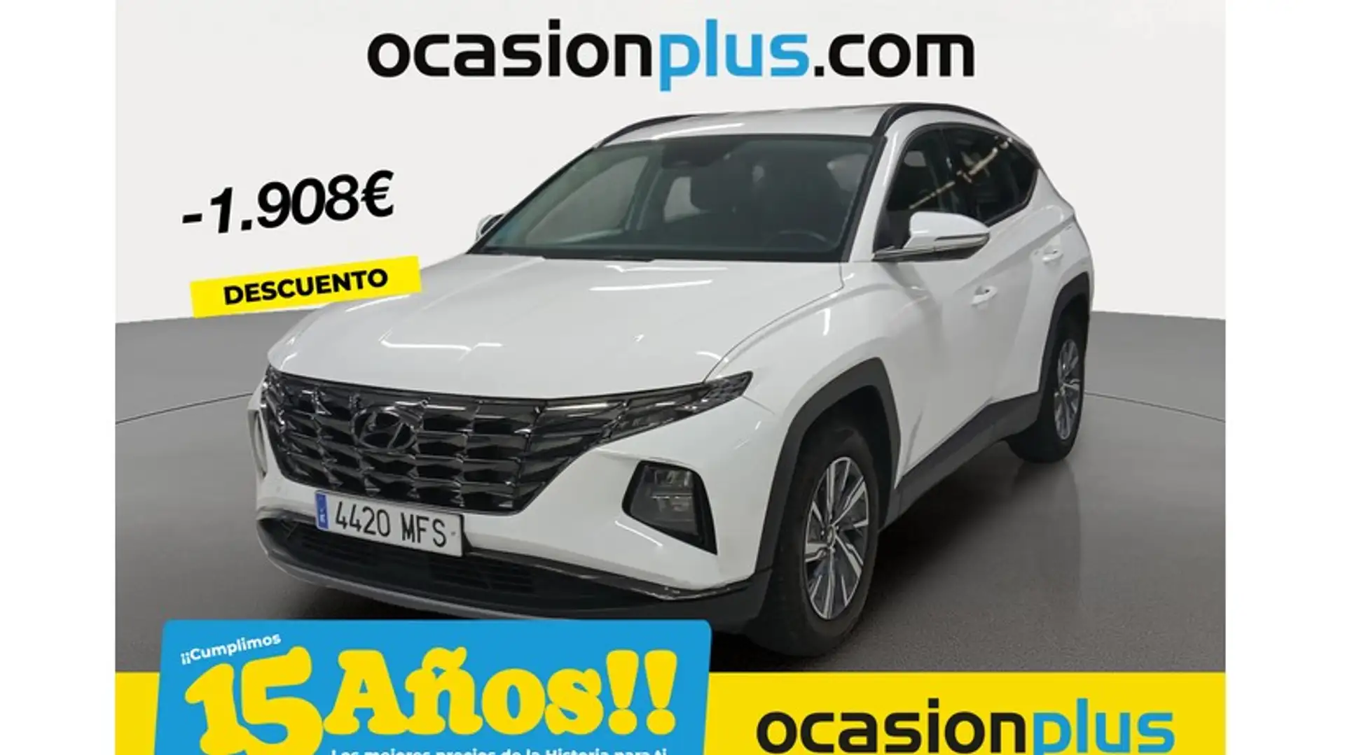 Hyundai TUCSON 1.6 TGDI Maxx 4x2 Blanc - 1