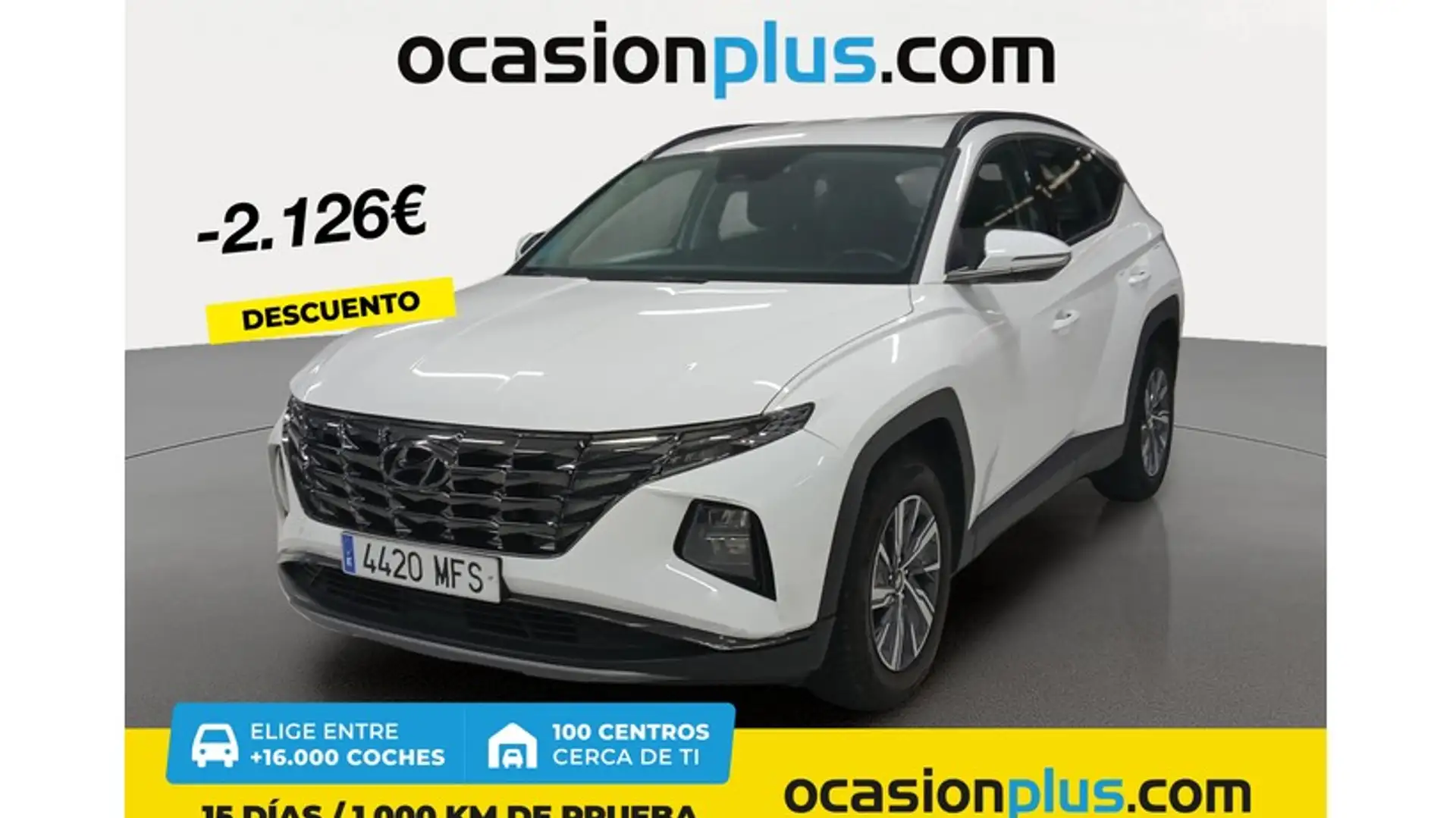 Hyundai TUCSON 1.6 TGDI Maxx 4x2 Weiß - 1