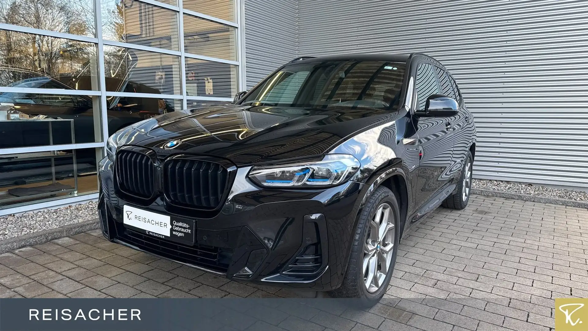 BMW X3 xDrive 30d M-Sport NAVI Rüka Laser MemSi AHK Schwarz - 1