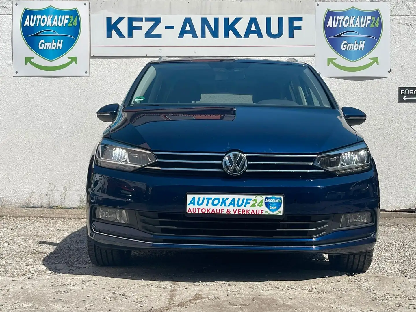 Volkswagen Touran Highline 7-Sitzer* PDC*SHZ* 1-Hand *AHK * Bleu - 2