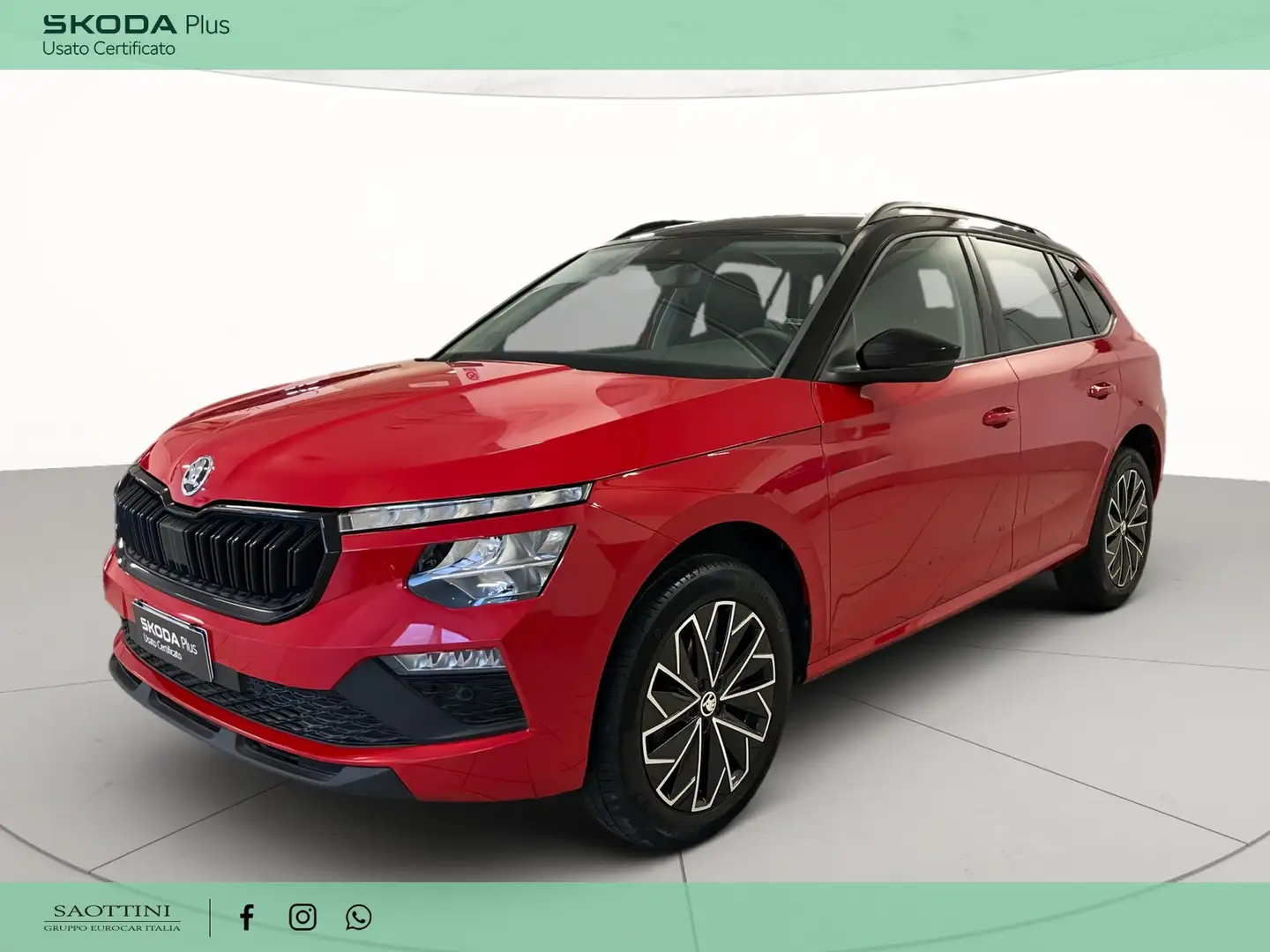 Skoda Kamiq 1.0 TSI Style 115 CV DSG Rosso - 1