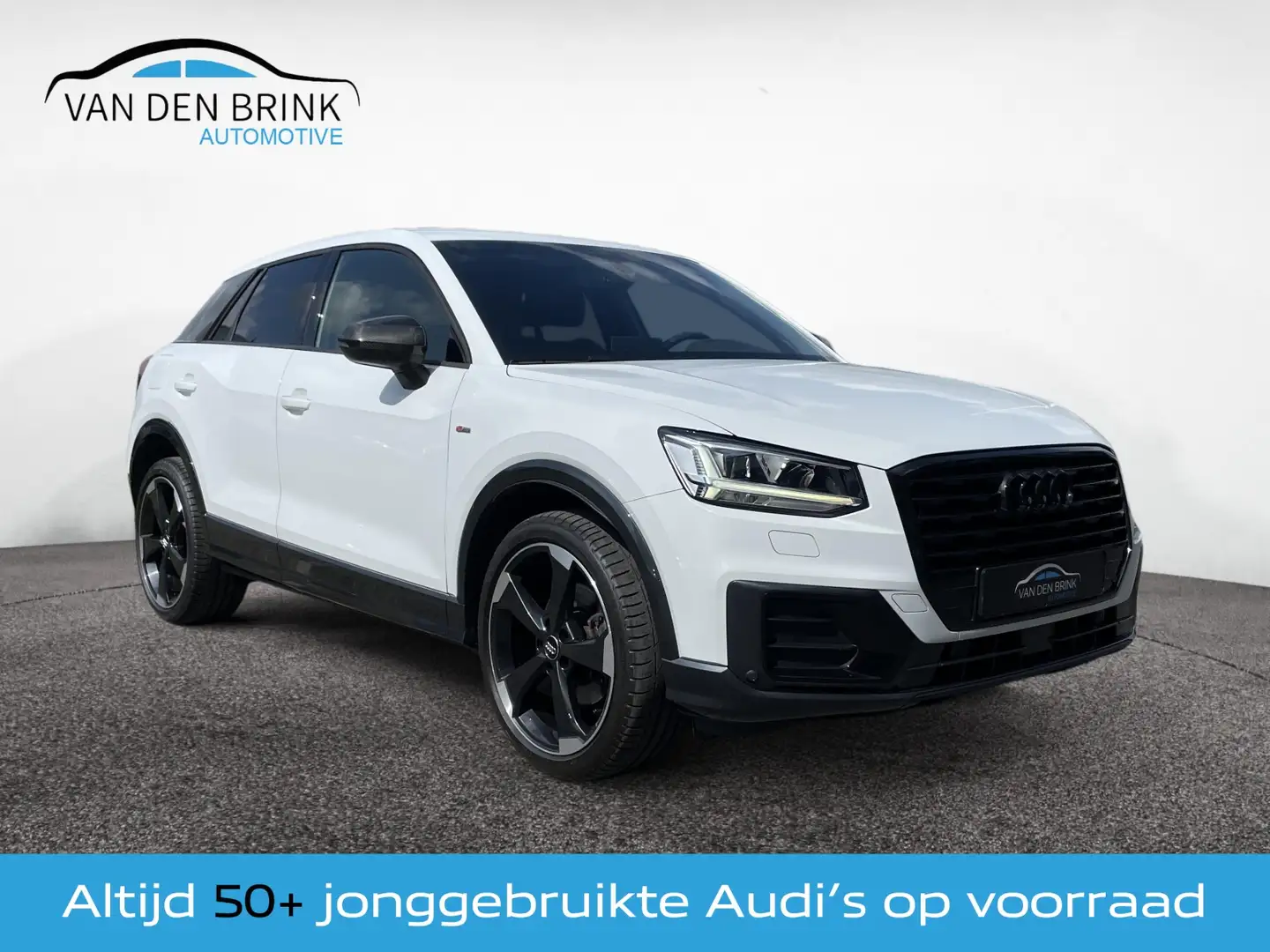 Audi Q2 35 TFSI S-Line Black Edition Keyless Go Blanc - 1
