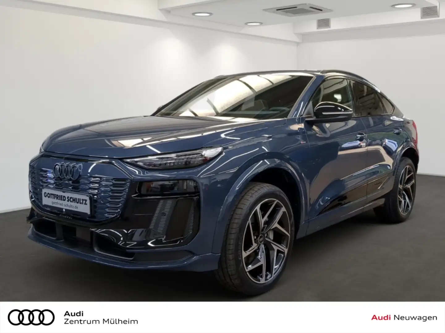 Audi Q6 e-tron Sportback performance quattro 360 kW edition one g Blau - 1