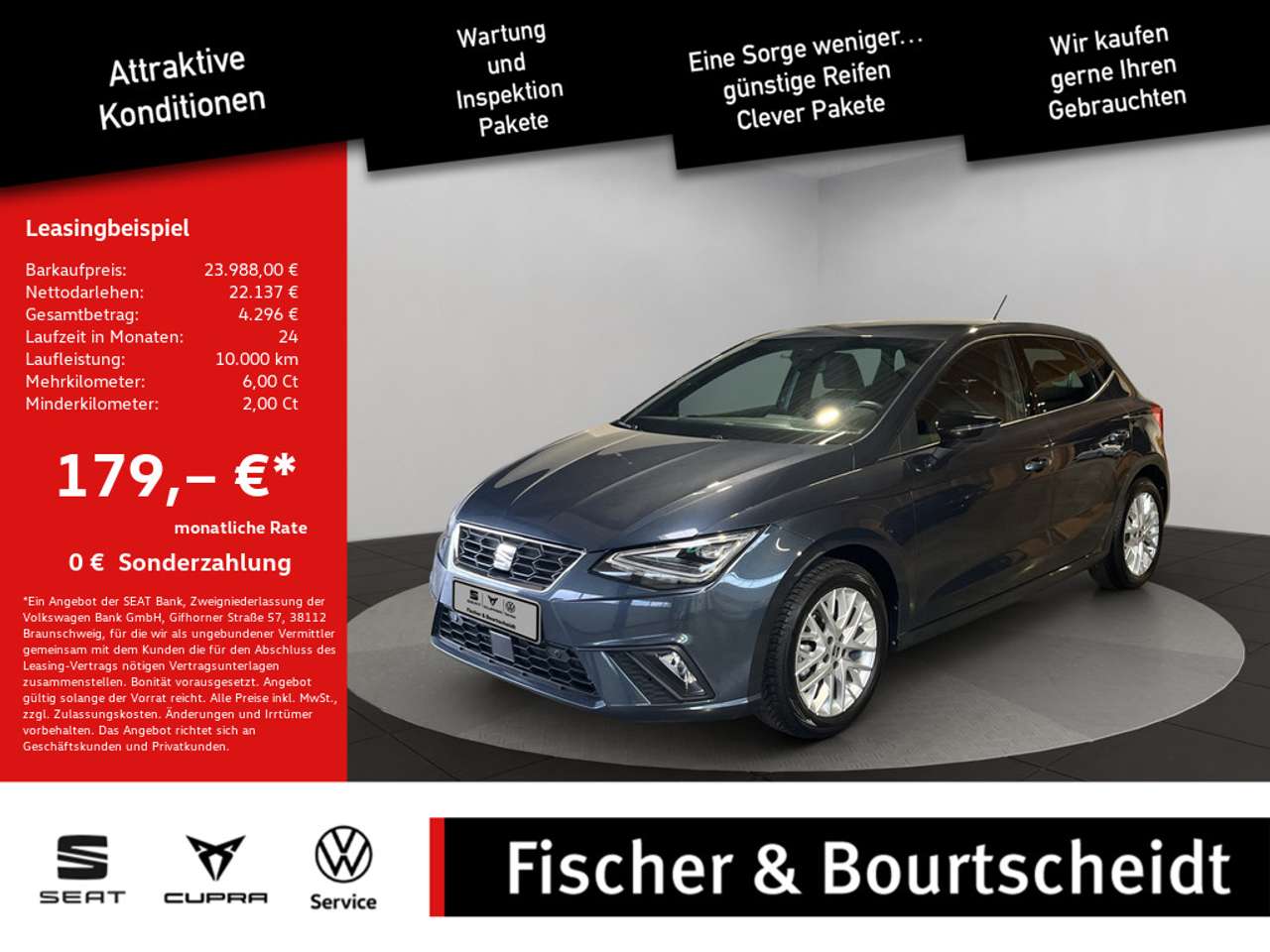 Seat Ibiza 2025 — 1.0 TSI FR KAMERA NAVI ACC FACEL. LED