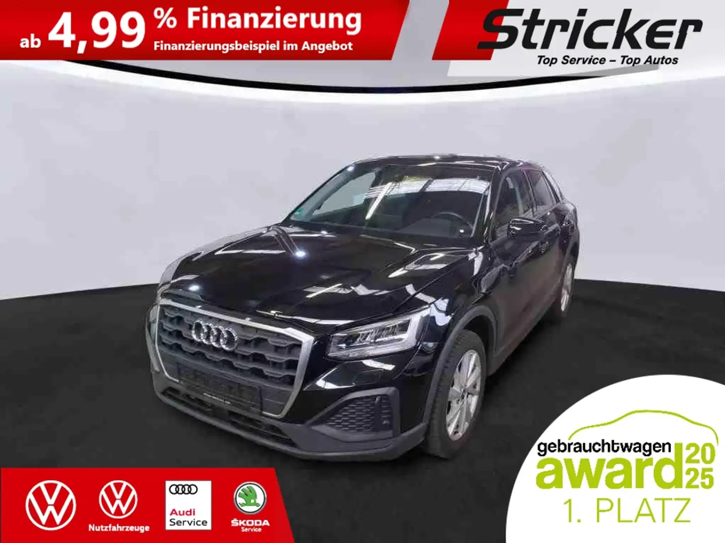 Audi Q2 35 1.5TFSI DSG 285,-ohne Anzahlung Kamera Sitzhei Schwarz - 2