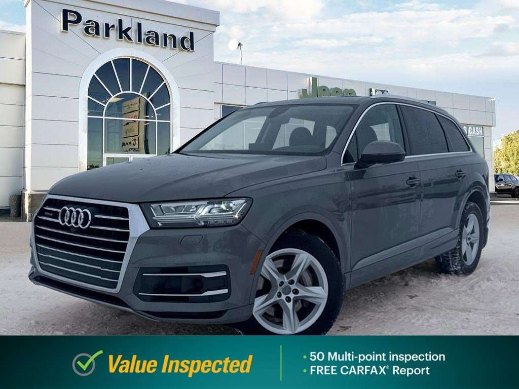 2018 Audi Q7 Technik AWD Moonroof Nav Heated/Cooled Leather Sea 3,000 cc 6 cyl