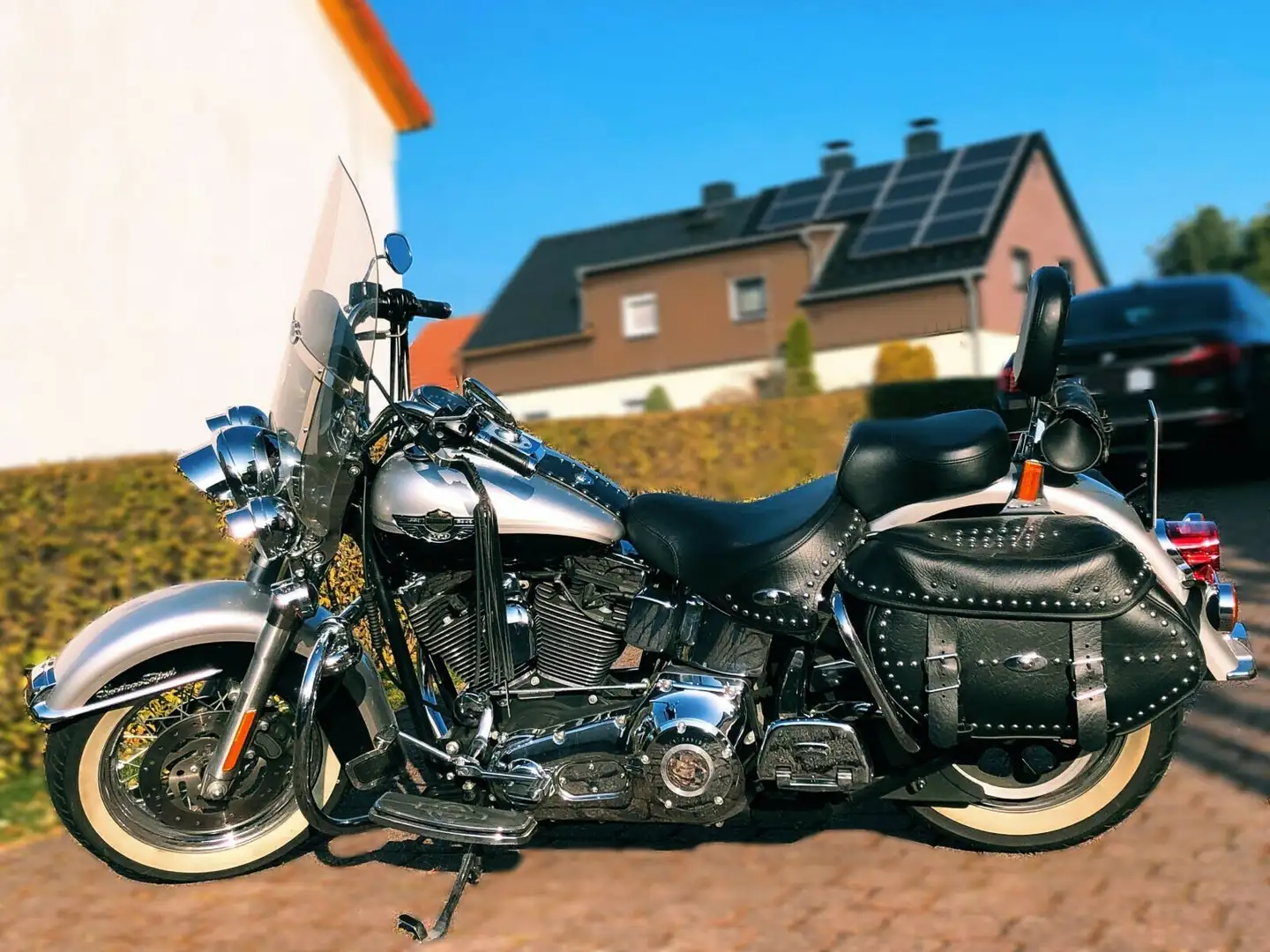 Harley-Davidson Heritage Softail Classic 100 FLSTC Fekete - 1