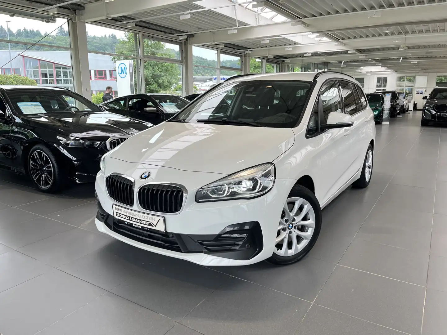 BMW 218 d Gran Tourer Advantage Navi/DAB/adapt. LED/RFK/Kl Blanco - 2