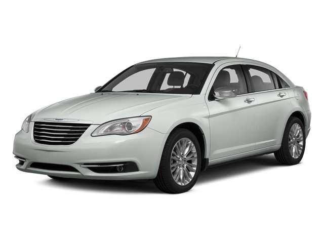 White 2014 Chrysler 200 Sedan Front-Wheel Drive Automatic