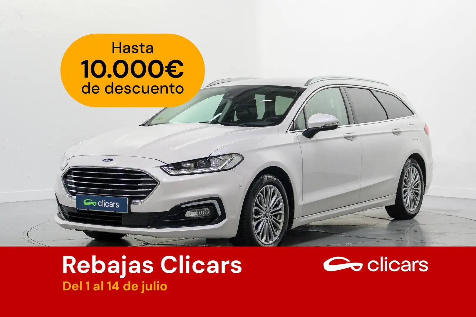 Ford Mondeo Sportbreak 2.0 HEV Titanium Blanc - 1