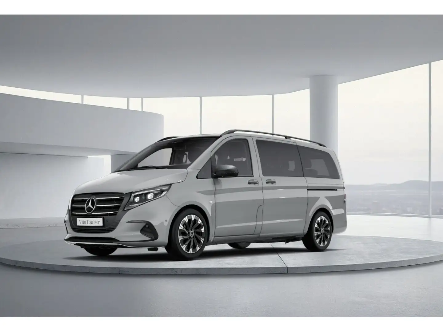 Mercedes-Benz Vito 116 CDI Kombi PRO Lang AHK 2,5t 8 Sitze LED Gris - 1