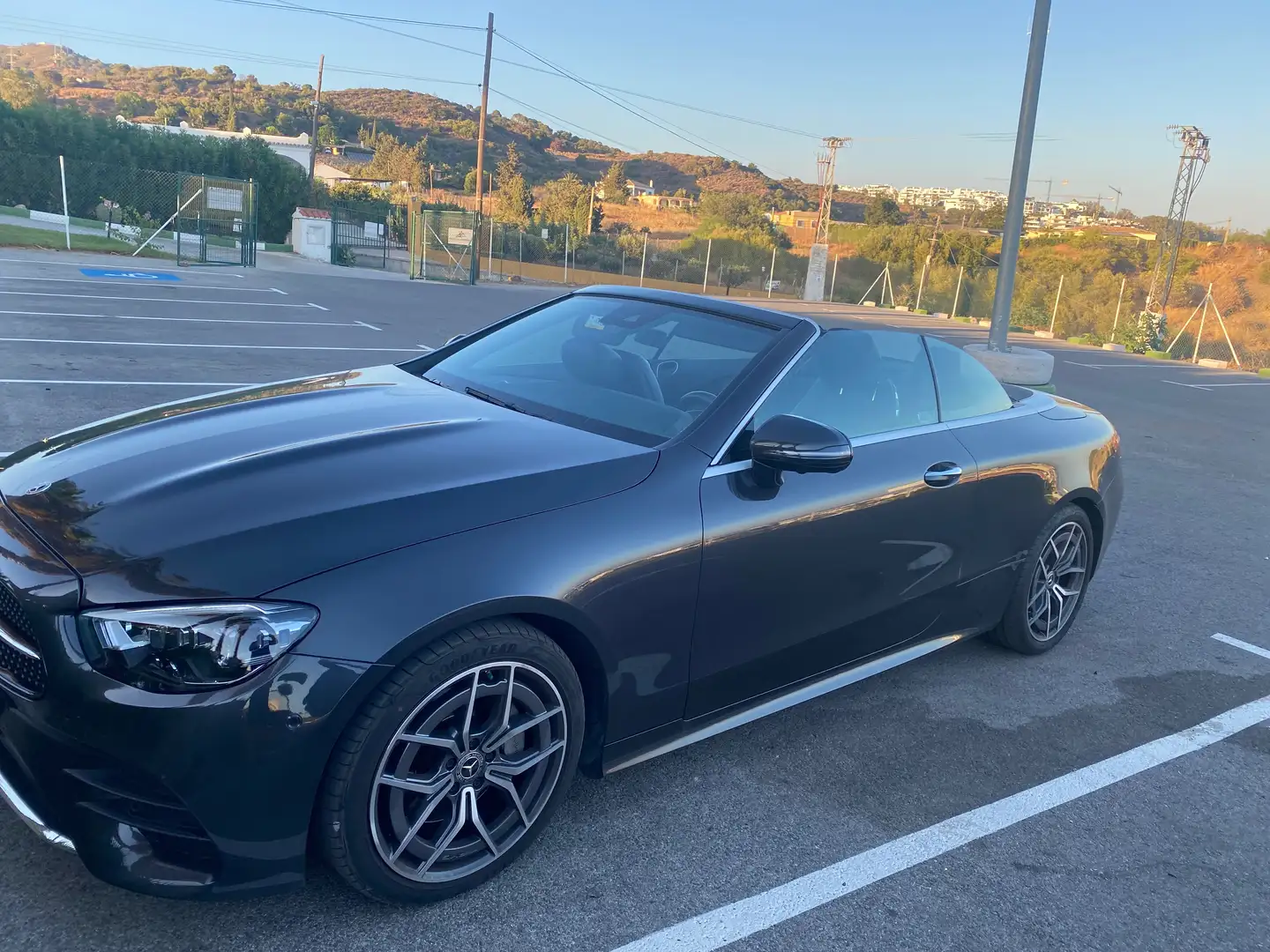 Mercedes-Benz E 220 E Cabrio 220d 9G-Tronic Negro - 1