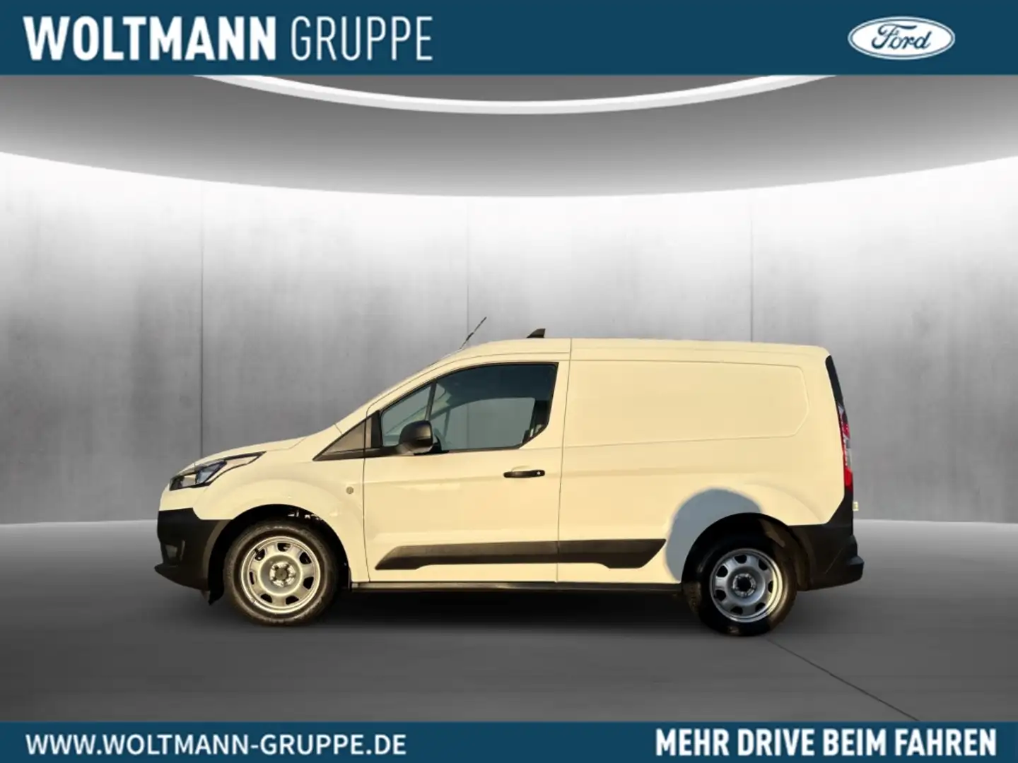 Ford Transit Connect Kasten Basis 200 L1 1.5 EcoBlue 75PS Berganfahrass Weiß - 2