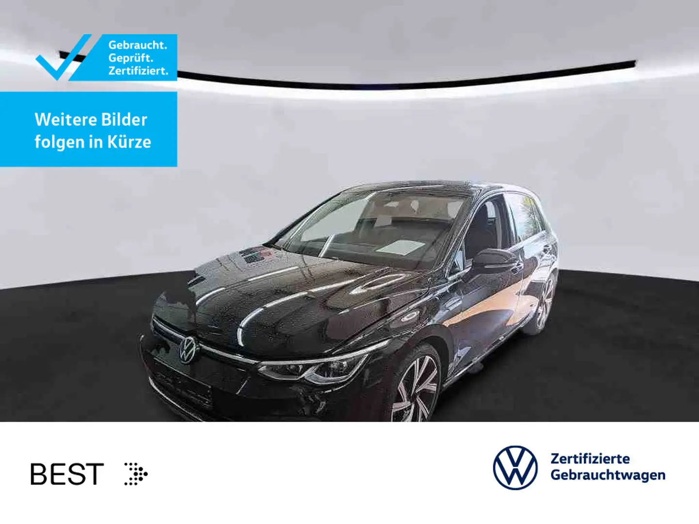 Volkswagen Golf VIII 2.0 TSI DSG STYLE*LED*AHK*KAMERA*PDC*S Nero - 1