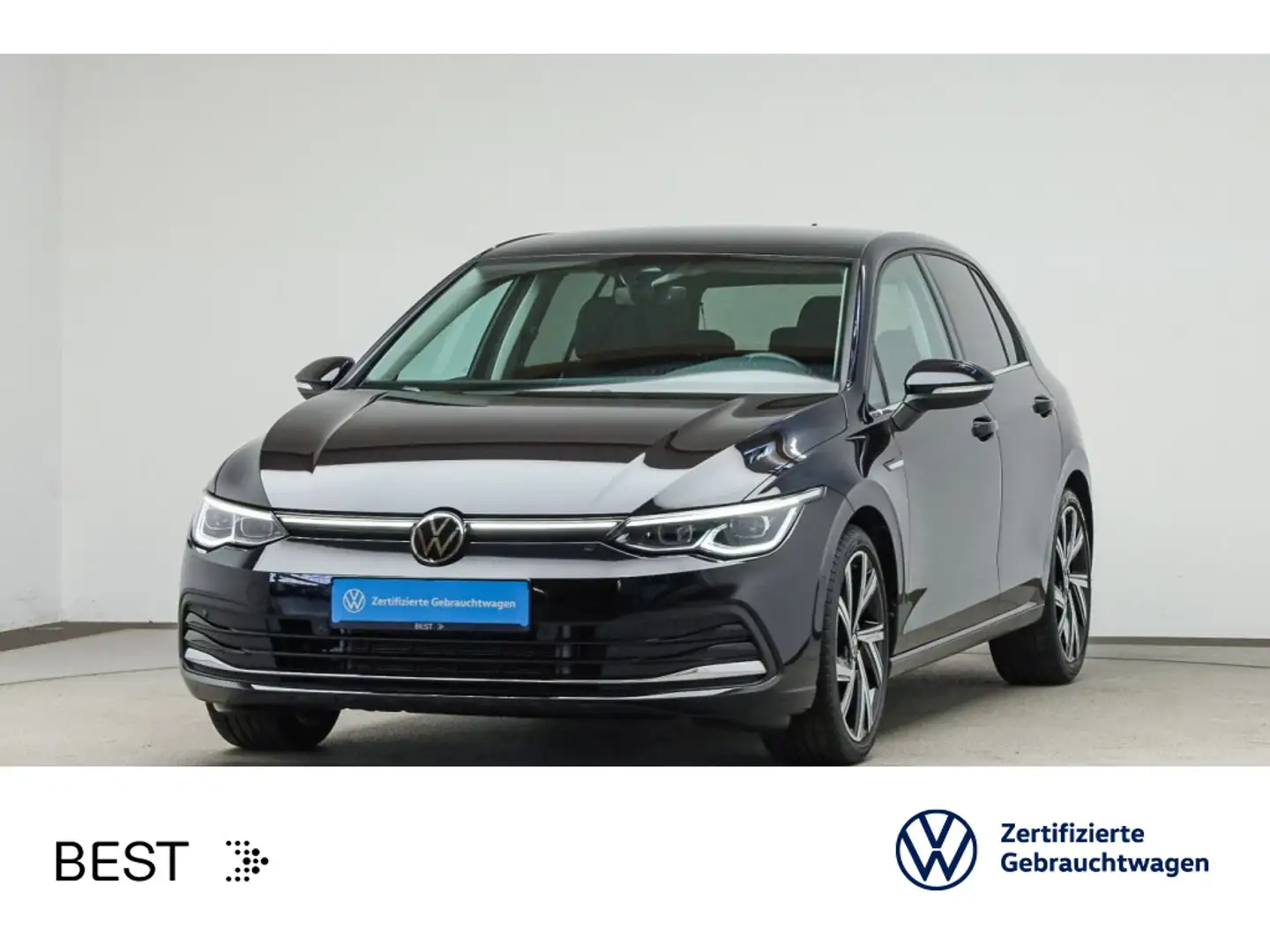 Volkswagen Golf VIII 2.0 TSI DSG STYLE*LED*AHK*KAMERA*PDC*S Schwarz - 1
