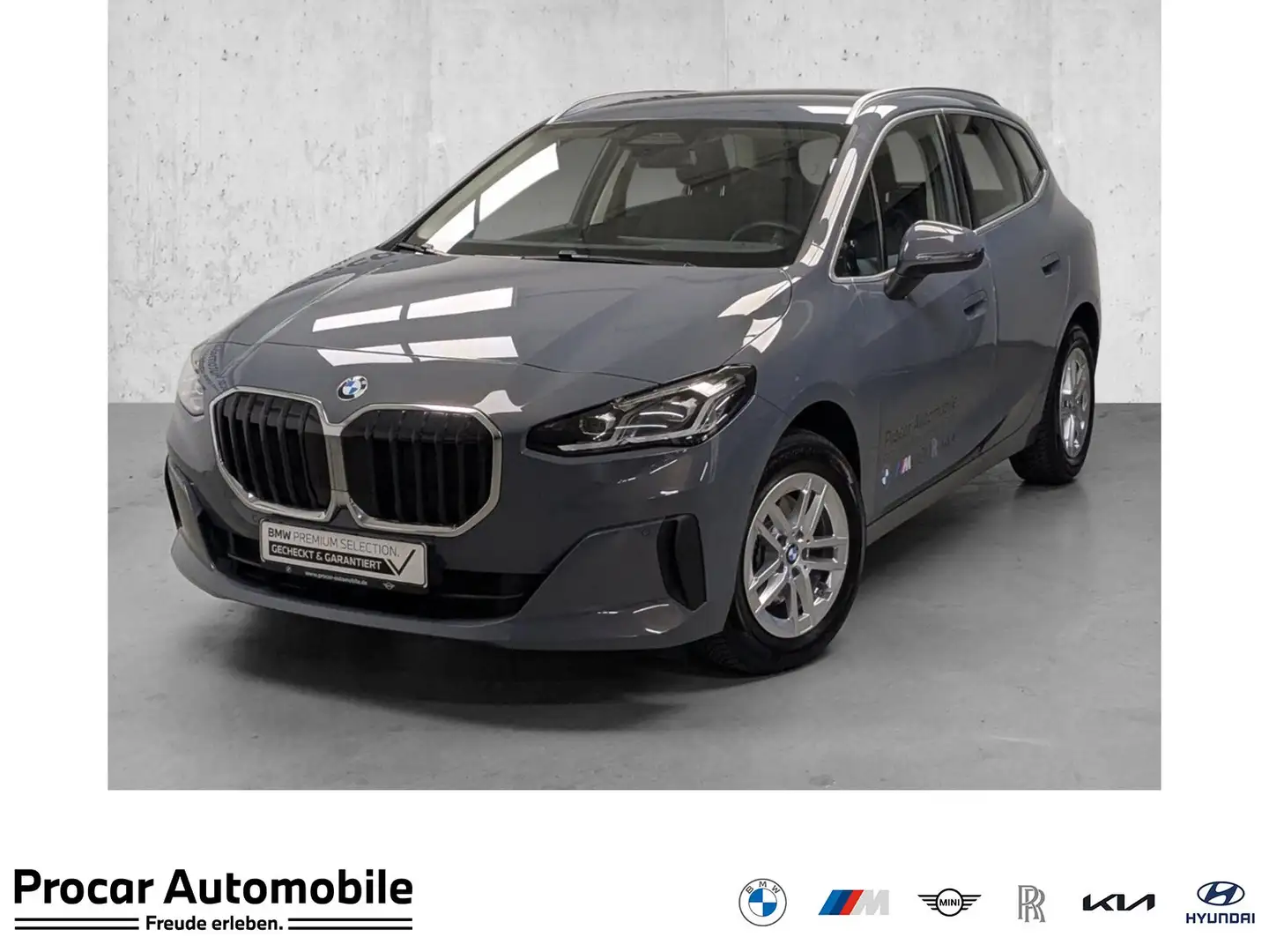 BMW 218 i AHK Adaptiv LED DAB WLAN Shz Carplay Gris - 1