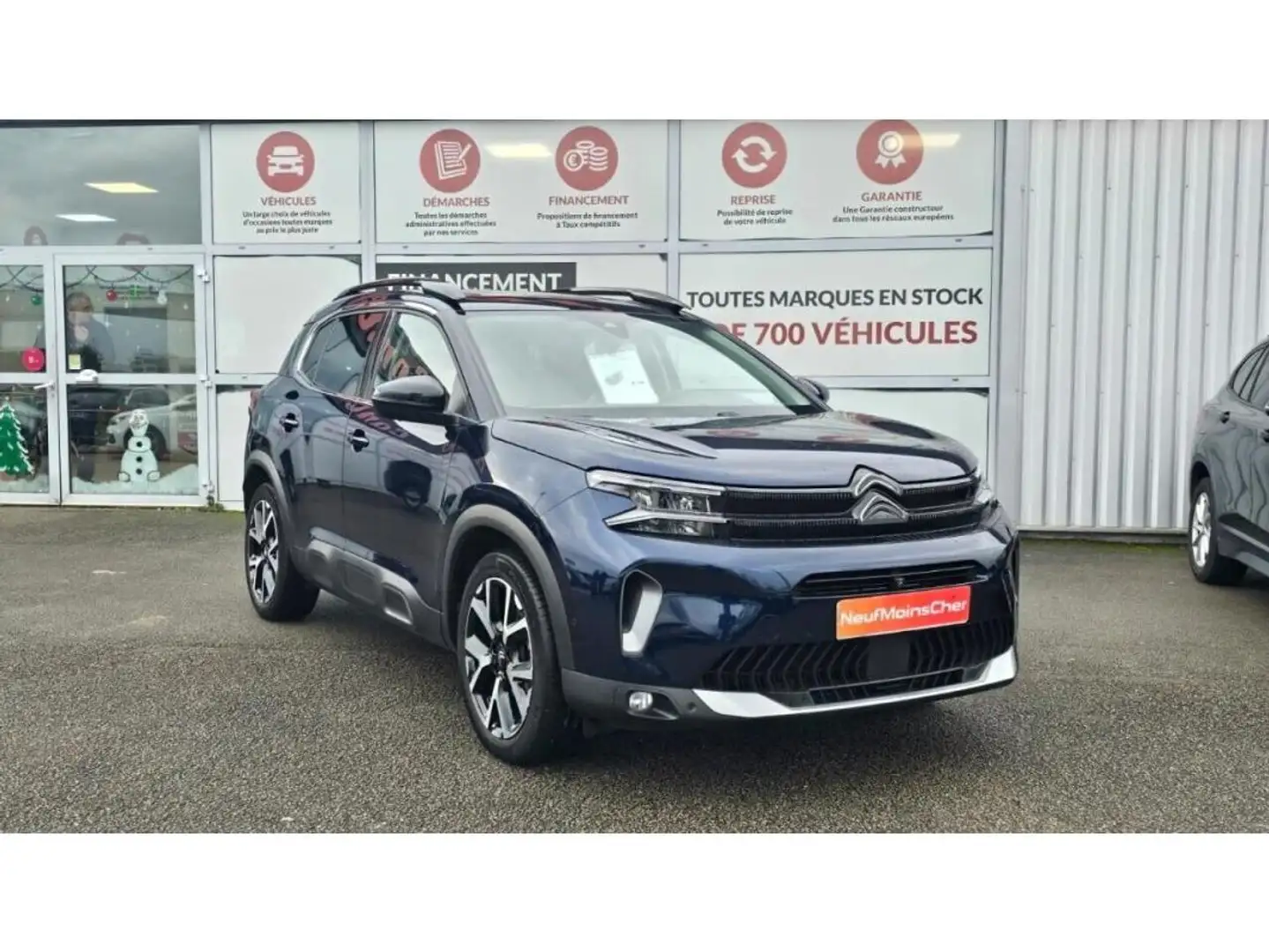 Citroen C5 Aircross Shine 1.5 BlueHDi 130cv EAT8 + Toit Pano + Camera 360 + Cuir + Sièges av Chauffant massant Blau - 1