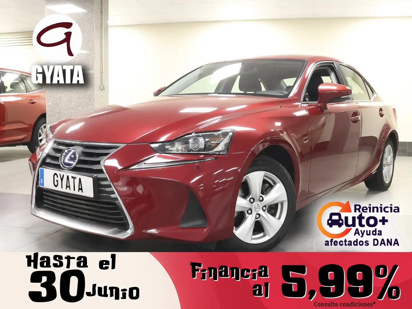 Lexus IS 300 300h Business Червоний - 1