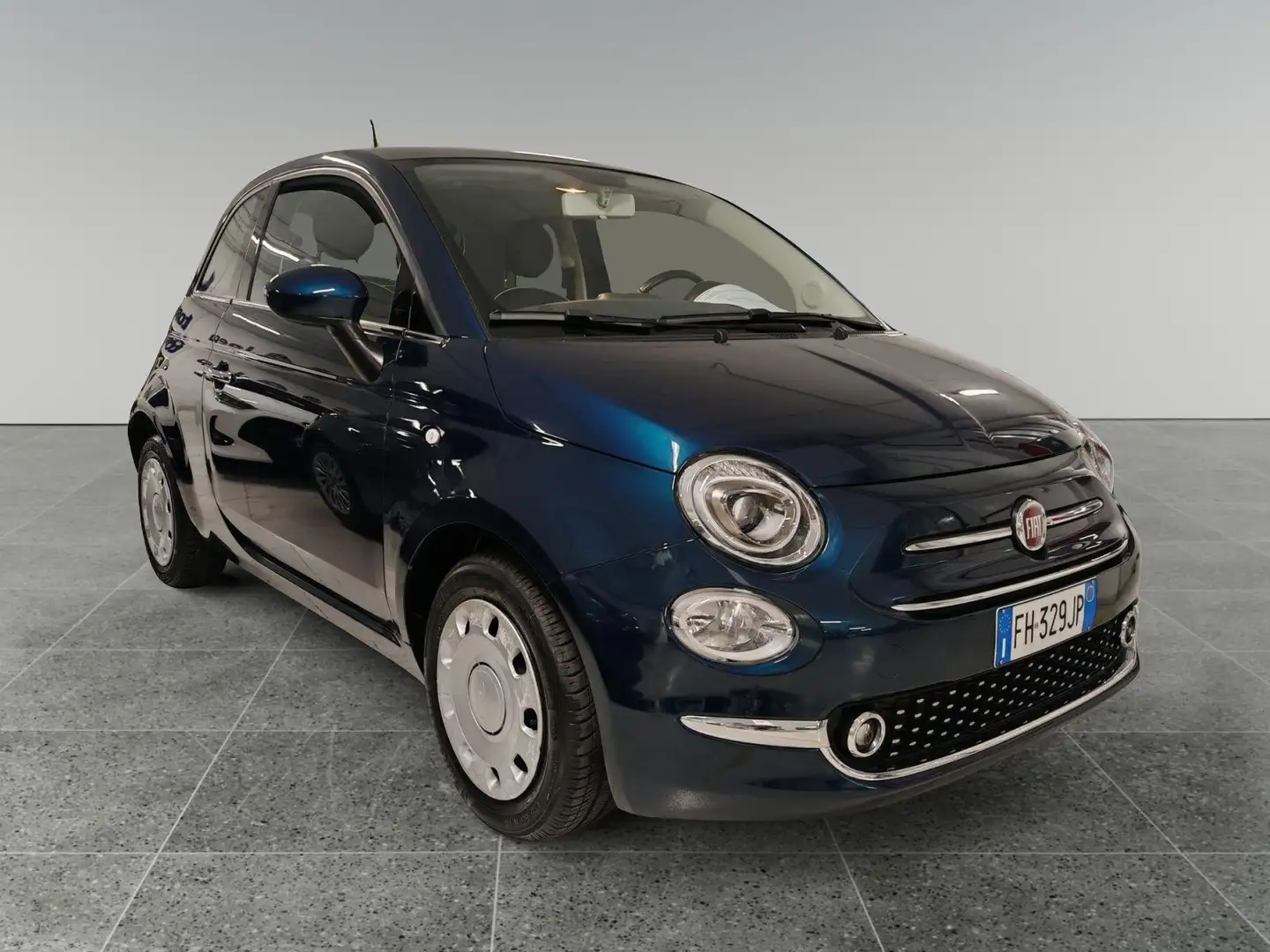 Fiat 500 1.2 Lounge Azul - 1