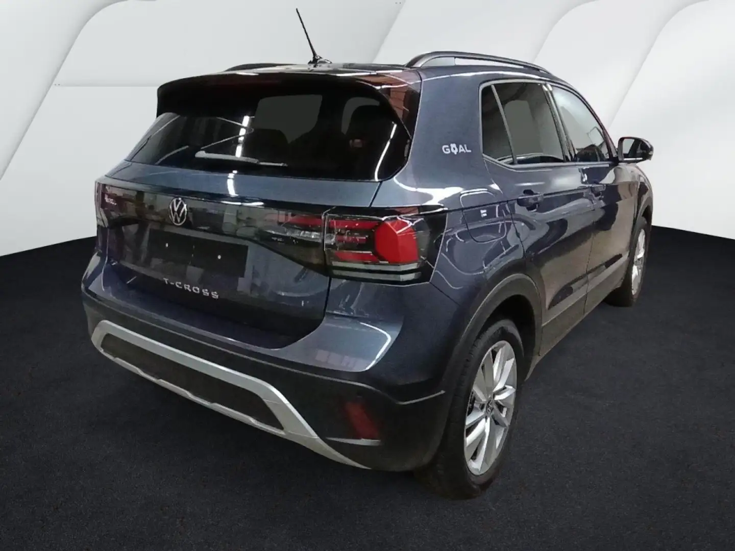 Volkswagen T-Cross 1.0 TSI GOAL (NAVI+LED+APP+SH+ACC) Klima Navi Grau - 2