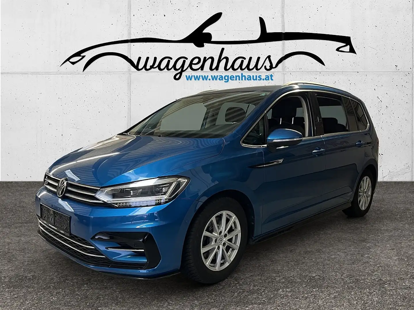 Volkswagen Touran Highline R-Line TDI DSG, Unlimited-Paket, Kamer... Bleu - 1