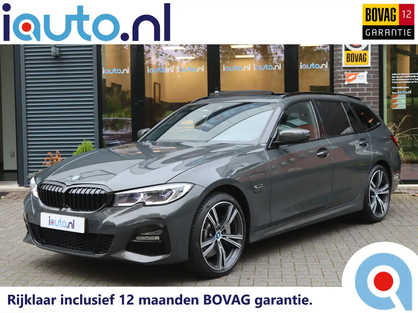 BMW 330 3-serie Touring 330e xDrive M-Sport Shadow Pano/La Gris - 1