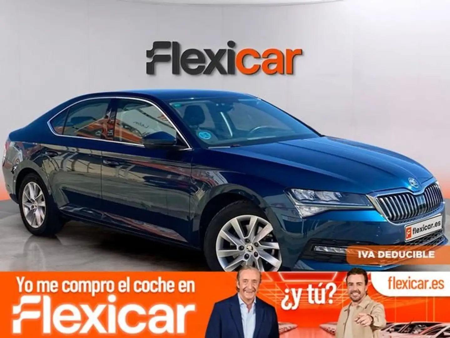 Skoda Superb 2.0TDI AdBlue Ambition DSG 110kW Azul - 1