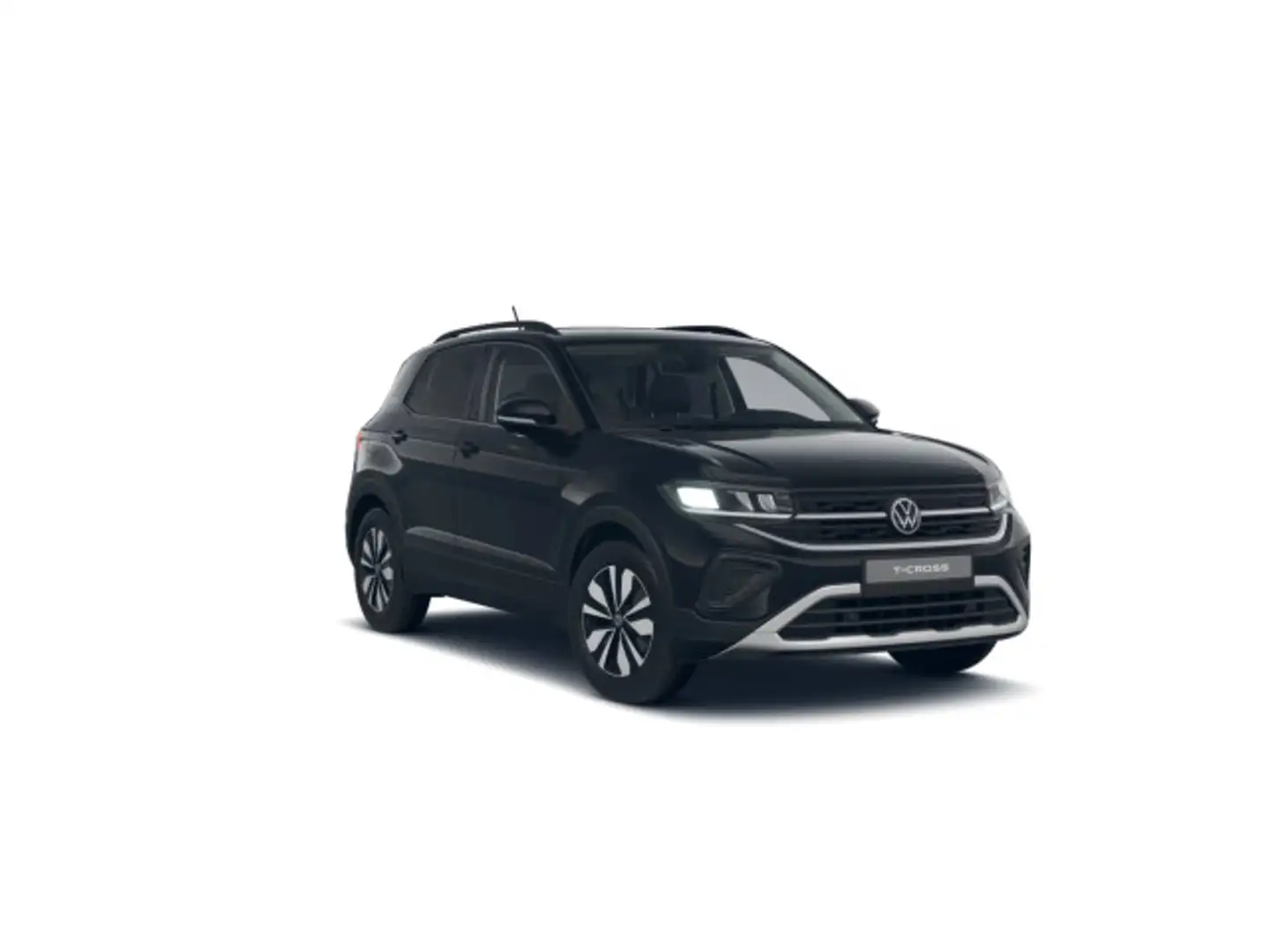 Volkswagen T-Cross Life 1.0 l TSI OPF 85 kW (116 PS ) 6-Gan Zwart - 1