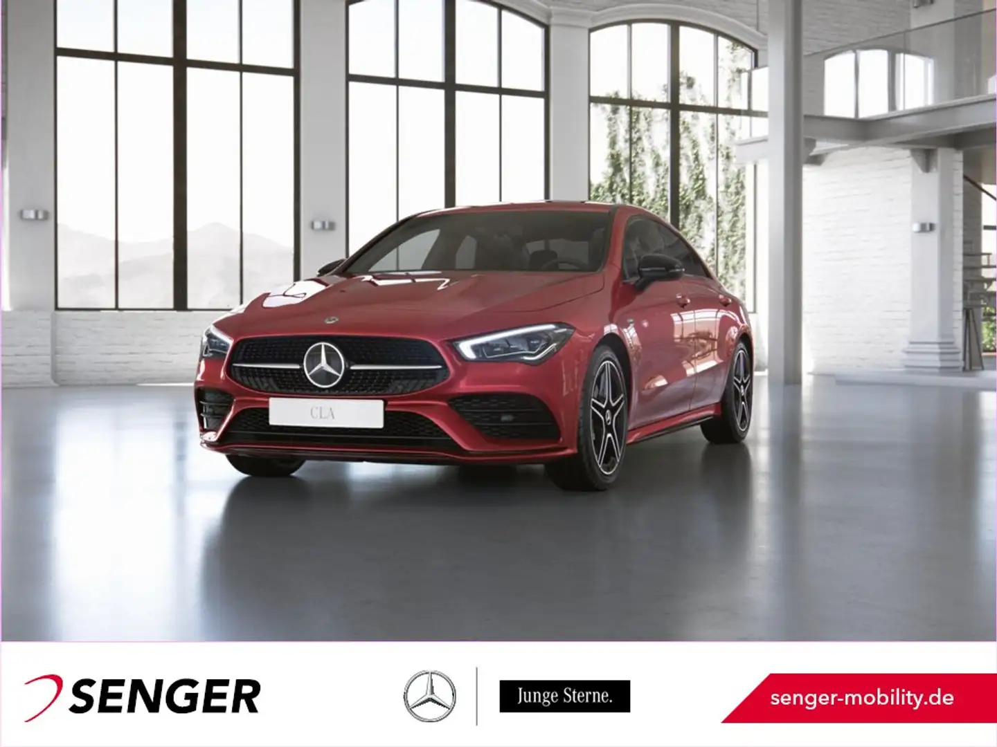 Mercedes-Benz CLA 250 e AMG Line Night Ambiente MBUX-Navi LED Rosso - 1