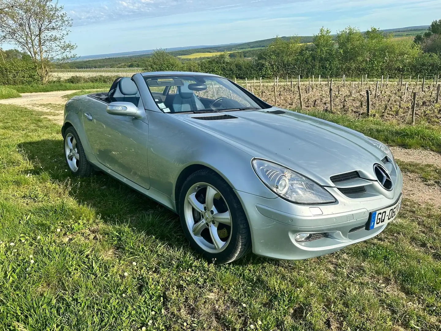 Mercedes-Benz SLK 350 bva 7 g tronic Niebieski - 1