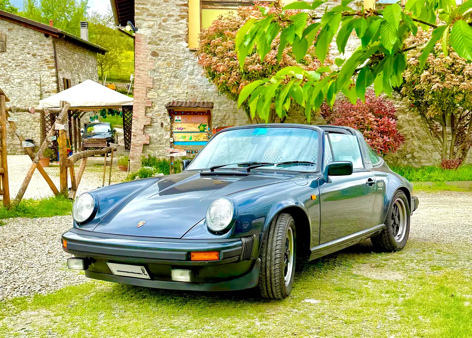 Porsche 911 Targa - Targa Oro ASI con C.r.s. Blau - 1