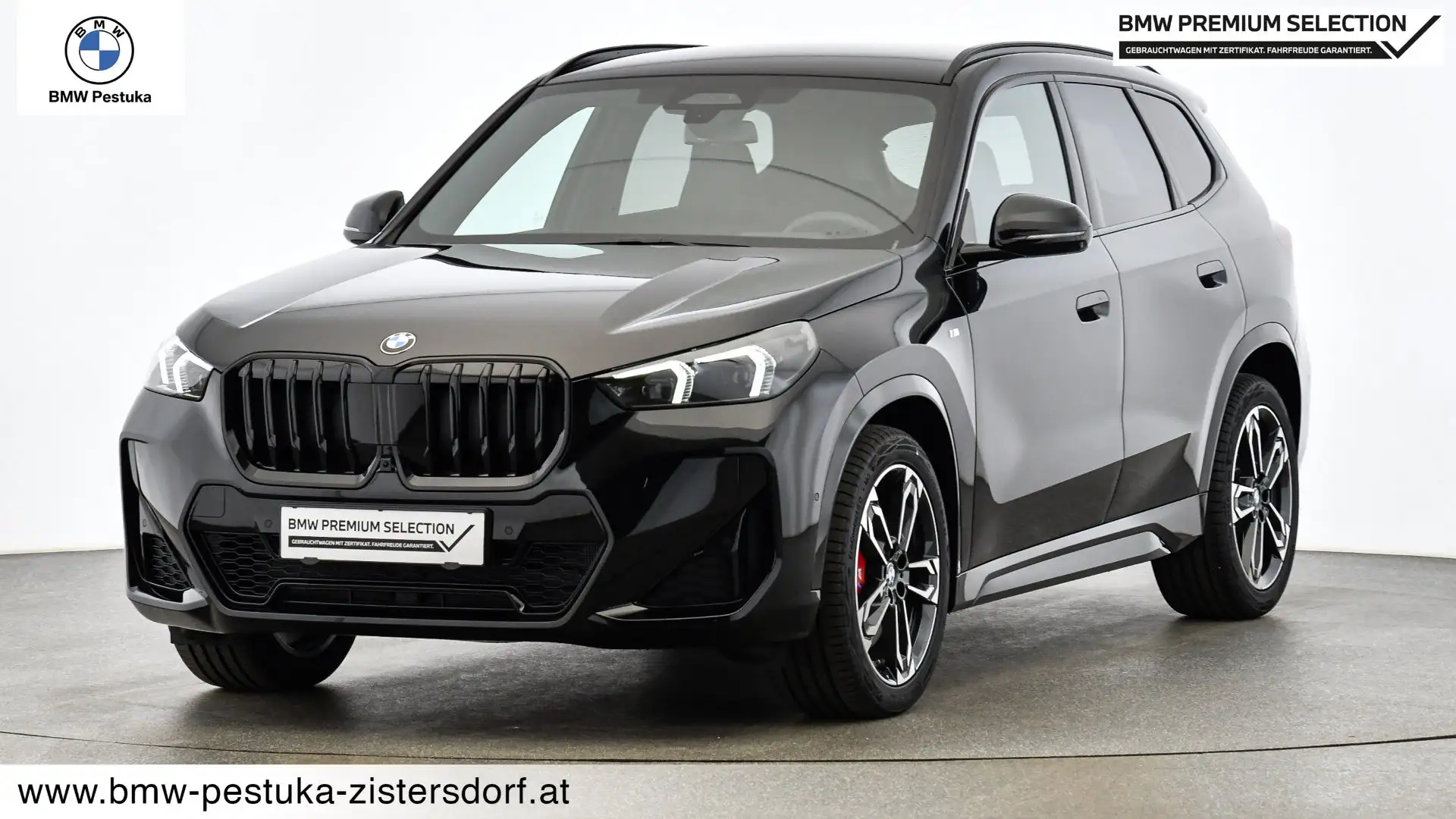 BMW X1 X1 sDrive18d Noir - 1