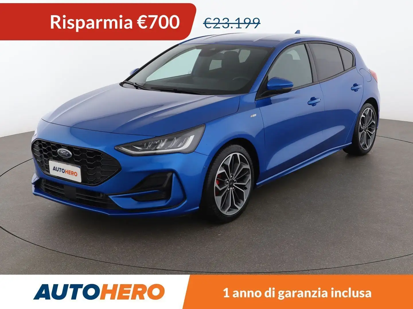 Ford Focus 1.5 TDCi EcoBlue ST-Line X 115 CV automatico Blu/Azzurro - 1
