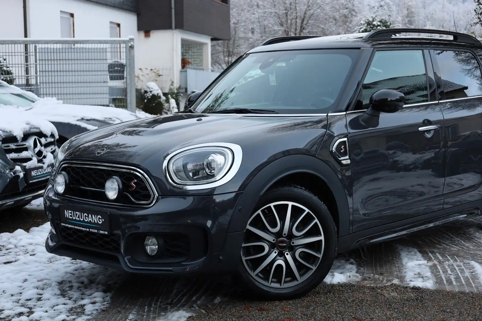 MINI Cooper SD Countryman ALL 4/JCW/VOLL/PANO/LEDER/ Gris - 2