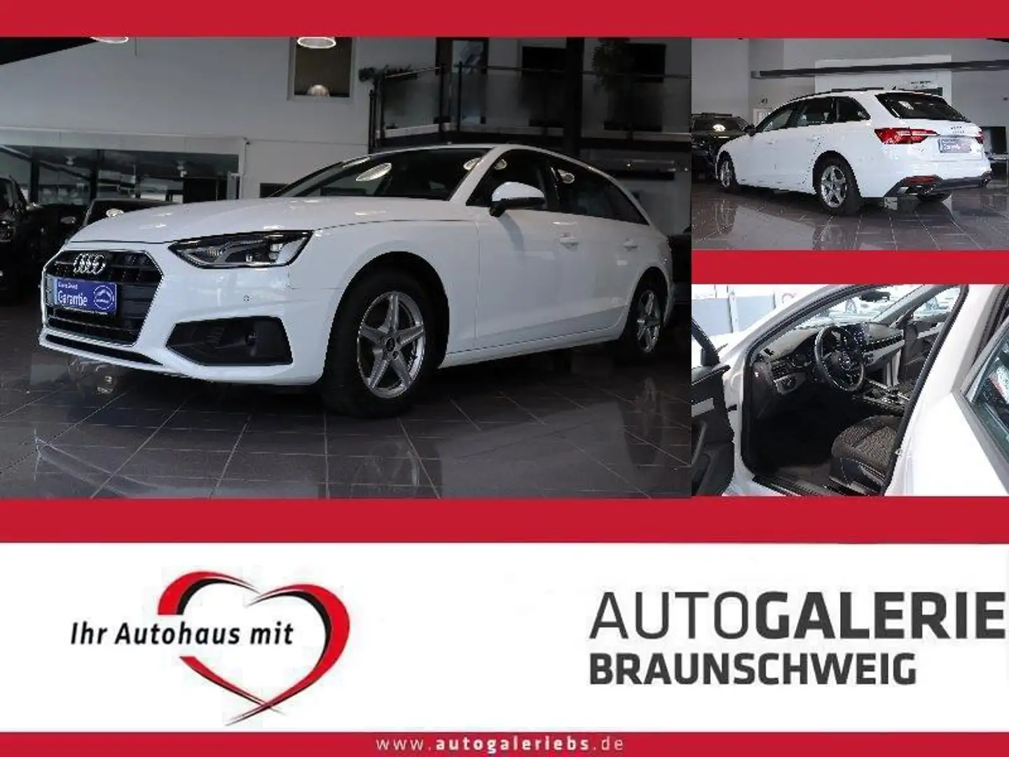 Audi A4 Avant 2.0 TDI Stronic *NAVI*LED*SHZ*TEMPOMAT* Weiß - 1