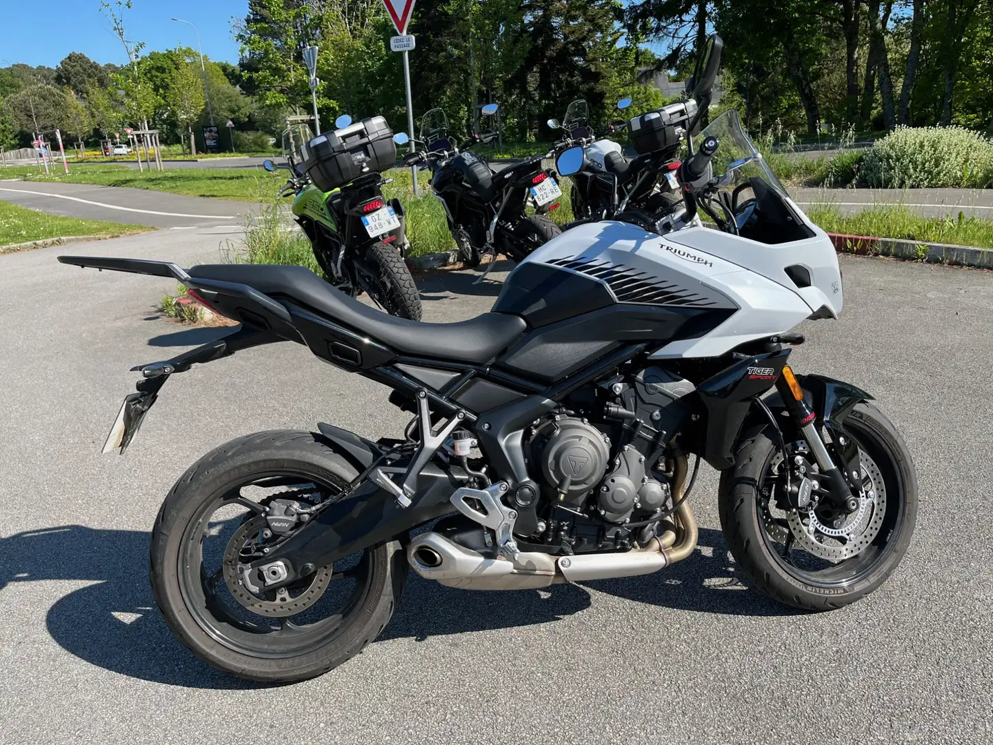 Triumph Tiger Sport Blanc - 1