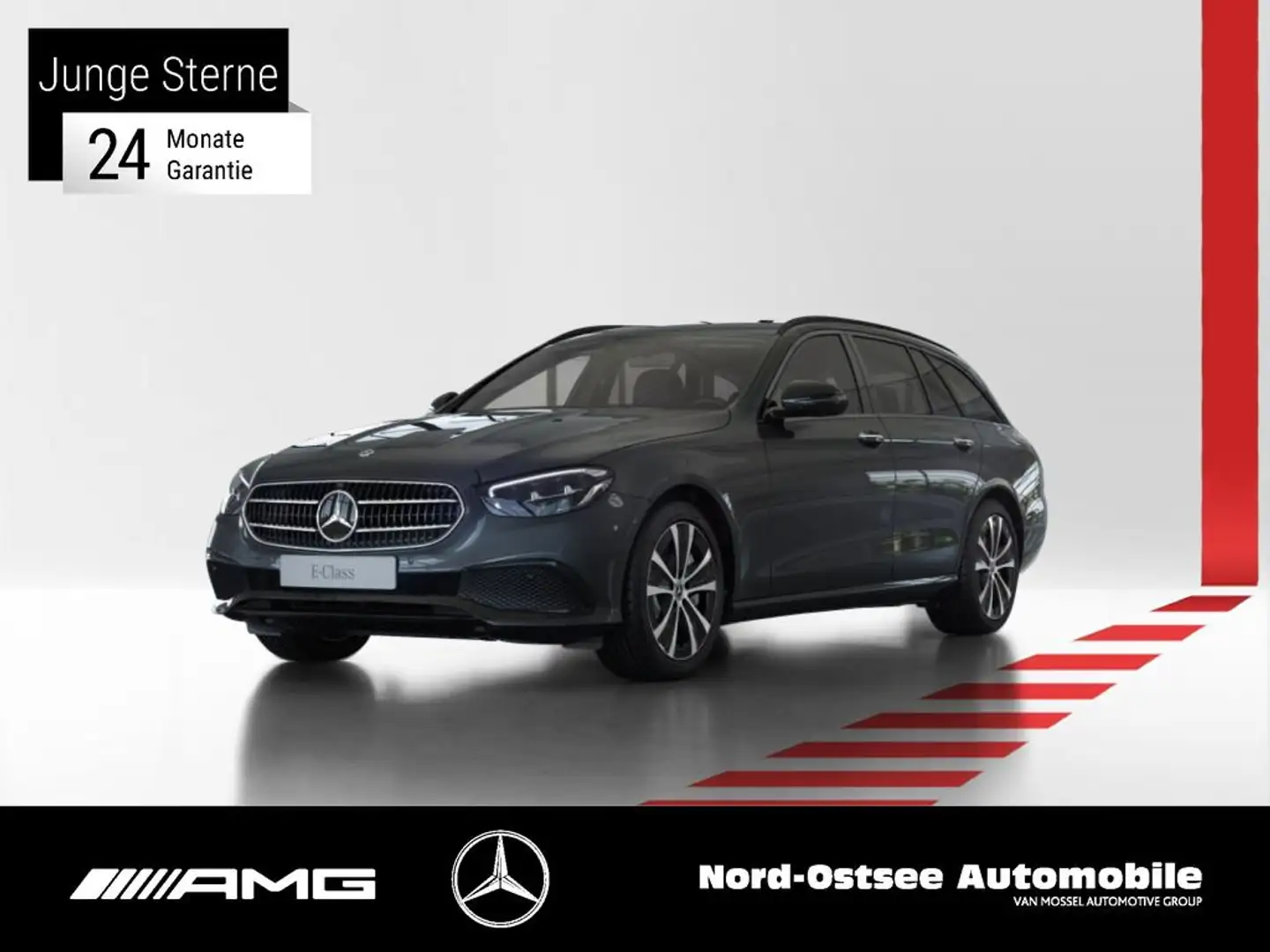 Mercedes-Benz E 300 de T AVANTGARDE 360° KAMERA NIGHT DISTRO Grigio - 1