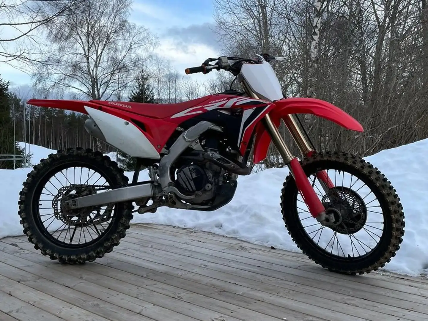 Honda CRF 450 R Rouge - 2