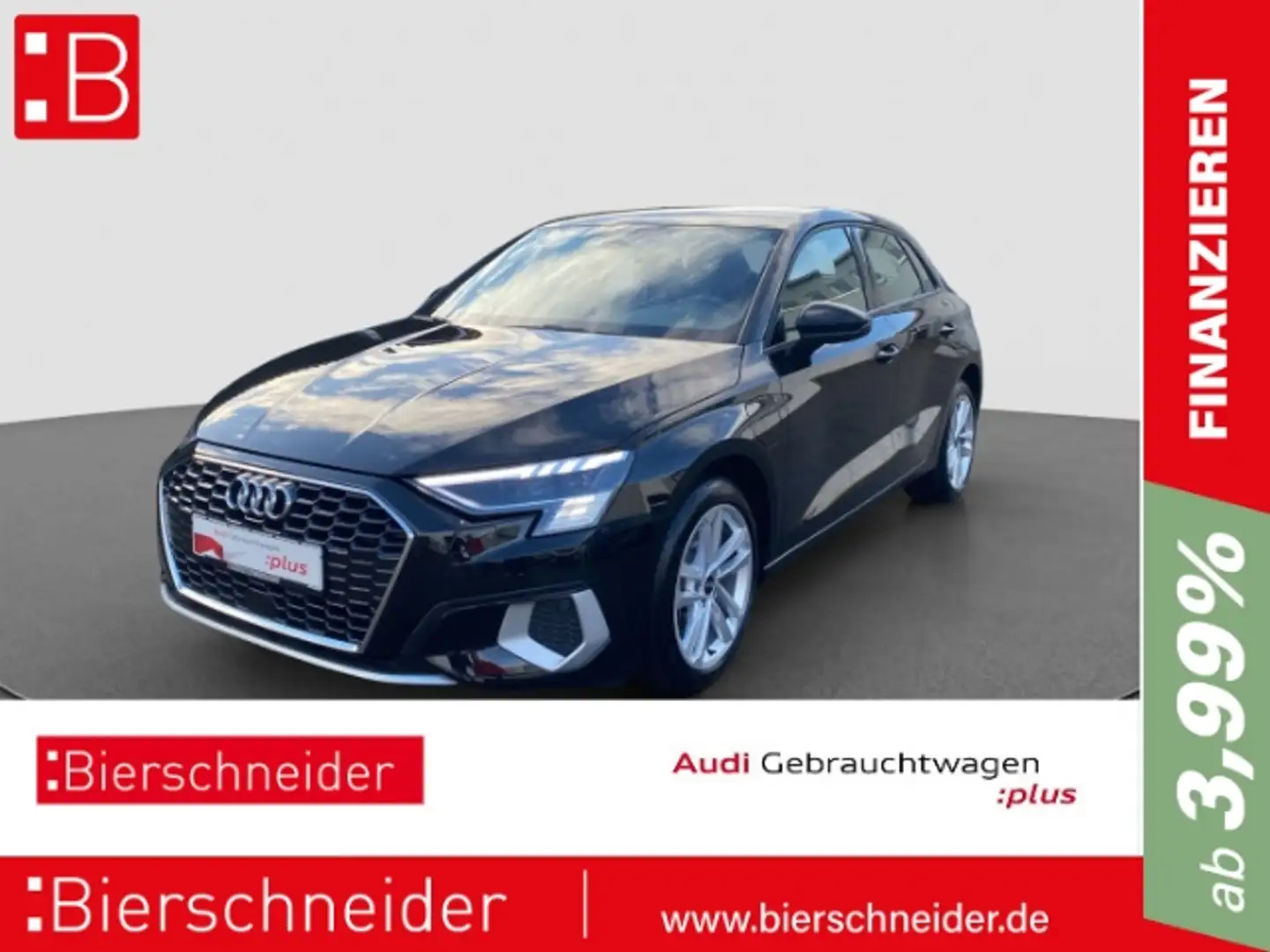 Audi A3 Sportback 40 TFSI e advanced MATRIX CAM VC SHZ Schwarz - 1