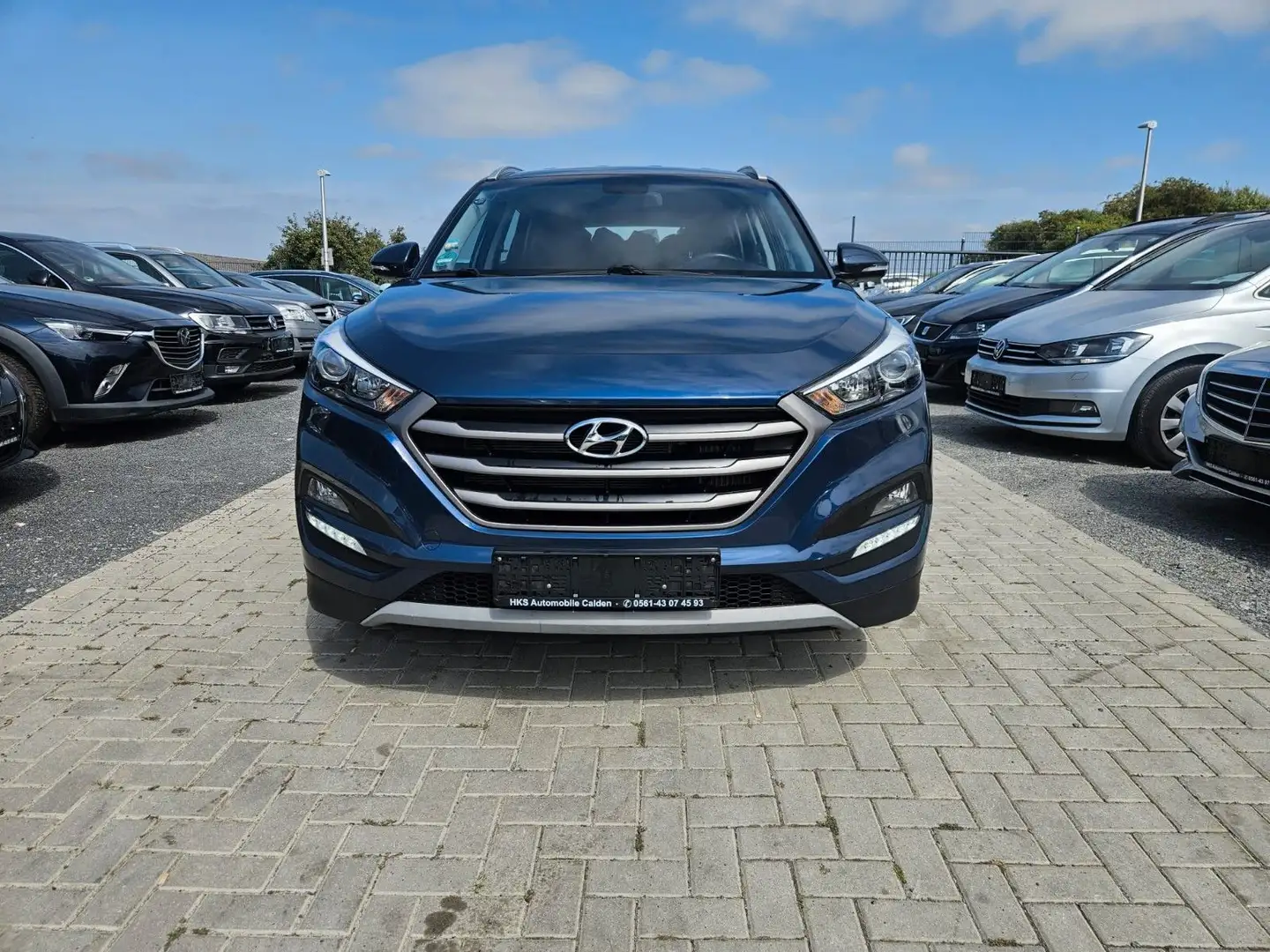 Hyundai TUCSON Trend 4WD Bleu - 2