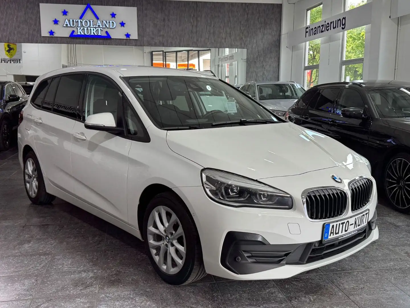 BMW 218 218dA Gran Tourer*HUD*Navi*LED*AHK*Keyles*7-Sitz Weiß - 1