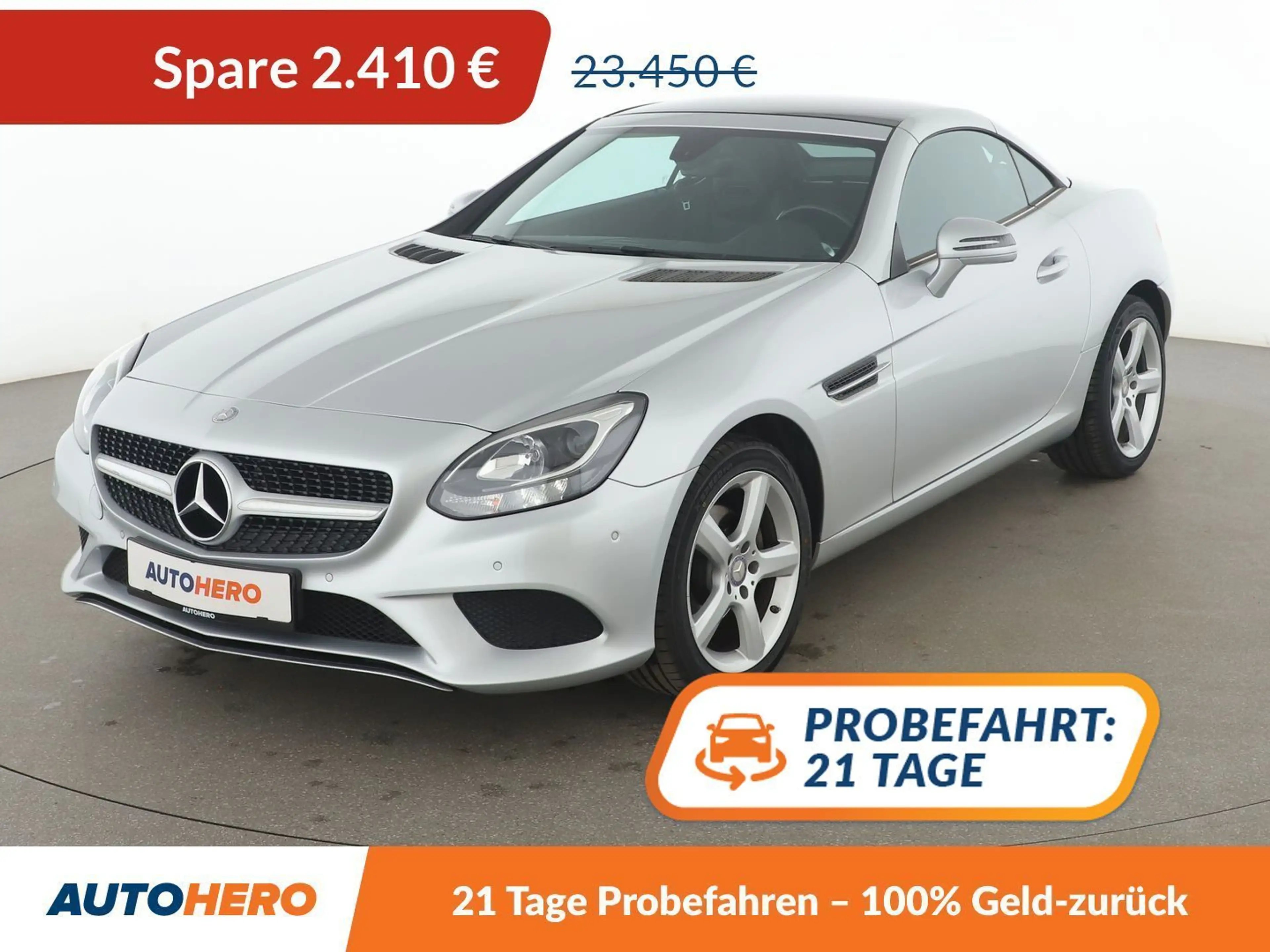 Mercedes-Benz SLC 180 Aut.*NAVI*TEMPO*PDC*SHZ*KLIMA*GARANTIE*