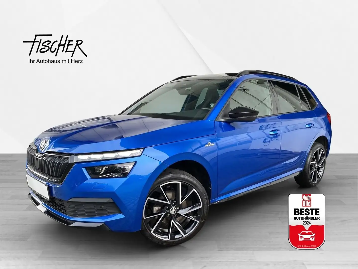 Skoda Kamiq Monte Carlo  1.5 TSI ACT Pano Lane  Monte Carlo Blau - 1
