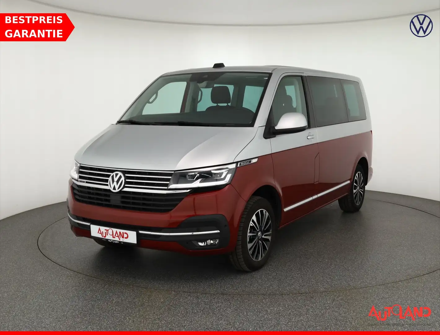 Volkswagen T6 Multivan T6.1 Multivan 2.0 TDI DSG 4M LED Navi SHZ ACC VC A Rojo - 1